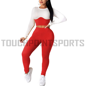 2022ล่าสุดการออกแบบที่กำหนดเองของผู้หญิง/บางพอดีที่น่าตื่นตาตื่นใจ/วอร์มที่กำหนดเองทำ/ผู้หญิงวิ่งออกกำลังกาย - Product Image 6