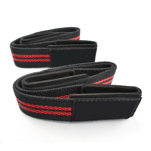 Saar Industries High Quality Polyester Cotton Figure 8 Straps New Arrival Reasonably Priced <b>Neoprene</b> for Weightlifting Custom - Product Image 1