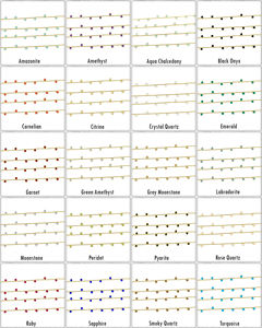 Turquoise Faceted 4mm Round Gemstone Fancy Bezel Chain Jewelry Making Components, Necklace/<b>Bracelet</b> Making Chain - Product Image 2