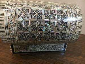 Artesanías de Vietnam, caja de embalaje de regalo de joyería de madera de nácar de lujo, accesorio Premium novedoso - Product Image 5