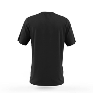 Camiseta de algodón con cuello redondo para hombre, camisetas de polo de ajuste extragrande, diseño corto, logotipo personalizado, impresión por sublimación en color sólido - Product Image 1