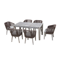 Ensemble de salle à manger moderne pour mobilier d'extérieur RADS-129