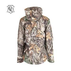 Veste de chasse camouflage imperméable unisexe combinaison de pluie Softshell doublée de vêtements polaires pêche femmes - Product Image 2
