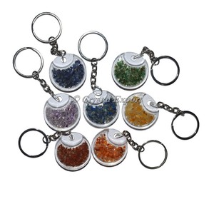 7 Chakra Orgone Llaveros Curación Reiki Orgone Productos - Product Image 1