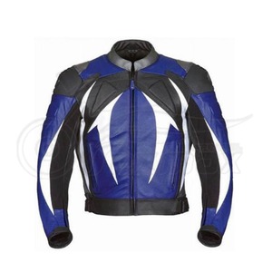 Veste en cuir classique pour moto, pour motard, nouveauté - Product Image 2