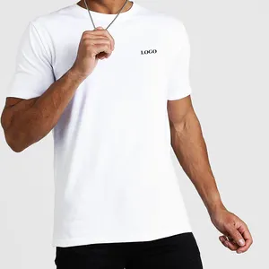 Мужская футболка с коротким рукавом стандартного кроя/мужская майка с индивидуальным логотипом/дешевая мужская футболка с круглым вырезом