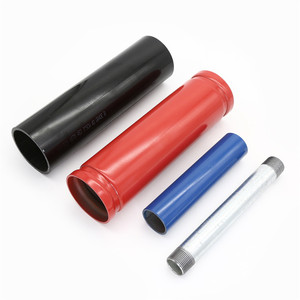 Ul FM ASTM A53 795 135 sch40 <span class=keywords><strong>sch10</strong></span> màu đỏ sơn rãnh cuối chữa cháy ống thép - Product Image 1