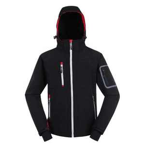 Chaqueta de Invierno Softshell Personalizable para Hombre, con Logotipo, Multicolor, Tallas Grandes, Ropa Deportiva para Adultos, Ecológica, Manga Larga - Product Image 3