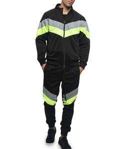 Latest design tracksuit 2023 for men gym wear <b>zip</b> <b>up</b> slim fit cotton material customized cheap price casual winter man tracksuit - Product Image 3