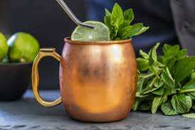 Tasse en cuivre poli et taille personnalisée et prix bon marché avec produit fait main et taille moyenne - Product Image 4