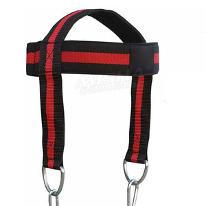 Harnais de Soutien pour la Tête et le Cou - Support Durable et Réglable en Néoprène/Polyester pour l'Entraînement de Force, la Résistance et l'Haltérophilie - Product Image 1