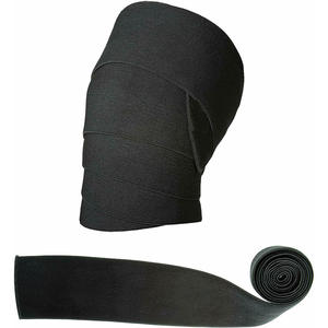 1 paire de bandes élastiques de soutien pour les genoux, sangles de protection pour les jambes, les chevilles, les poignets, les mollets, enroulé de sécurité - Product Image 2