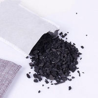 Sacs de purification d'air au charbon actif en bambou, sac absorbeur d'odeur de déshumidificateur d'air du Vietnam