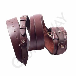 เข็มขัดนายทหาร SAM browne สำหรับพิธีการเข็มขัดสีน้ำตาล - Product Image 5