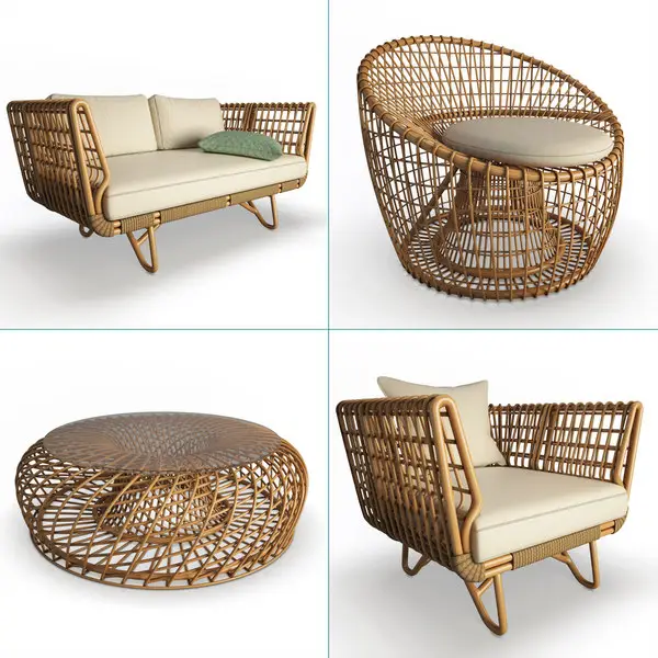 Luxe Rotan Meubels Moderne Rotan Meubels