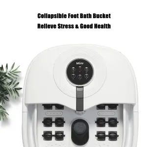 Multifunktion ale tragbare Waschmaschine Health Care Faltbares Fußbad massage gerät für müde Fuß entspannungs massage