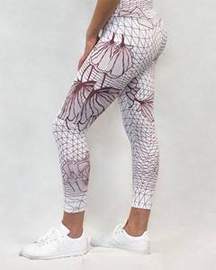 Nouveau logo personnalisé dernière conception leggings femmes pas cher - Product Image 4