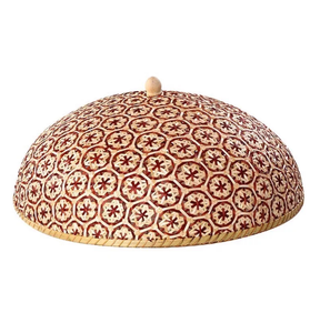 ฝาครอบจานไม้ไผ่รักษ์โลกจากเวียดนาม งานฝีมือตกแต่งบ้าน มีหลายสี - Product Image 2