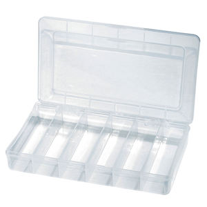 Caja de PP transparente, 21x12,8x3,4 cm - Product Image 1