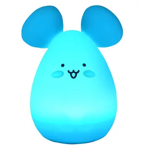 Lampe Led USB en forme de Rat avec souris, design moderne, luminaire décoratif d'intérieur, lumière d'ambiance, idéal pour la chambre d'un enfant