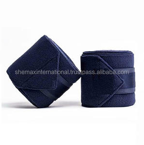 Shemax 2024 Equitación Ecuestre Alta Calidad Al Por Mayor Personalizado Todos Los Colores Disponibles VENDAS FLEECE CLASSIC NAVY - Product Image 6