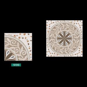 Baldosas de porcelana rústica multicolor diseño guijarros pequeños 40x40cm - Product Image 6