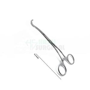 Atrauma คีมหนีบหลอดเลือดสแตนเลส23.5ซม. เครื่องมือผ่าตัดหัวใจและหลอดเลือด - Product Image 3