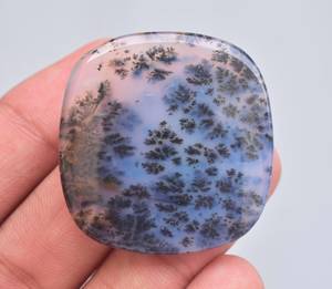 Cabochon turque en Agate, 1 pièce, pierre précieuse, dydrite opale, pierre précieuse, fleur naturelle, ample - Product Image 1