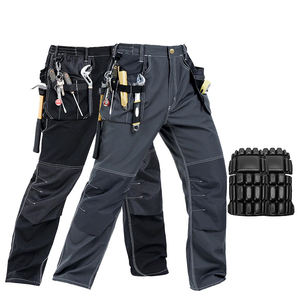 Pantalones de Trabajo Transpirables de Secado Rápido de Algodón y Poliéster OEM de Alta Calidad para Hombre - Product Image 2