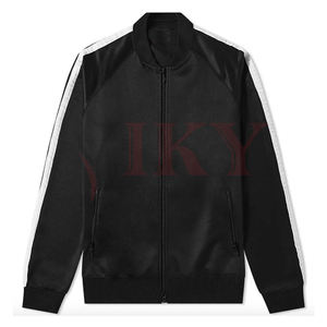 Chaqueta Bomber impermeable para hombre, cazadora con logotipo bordado personalizado - Product Image 4