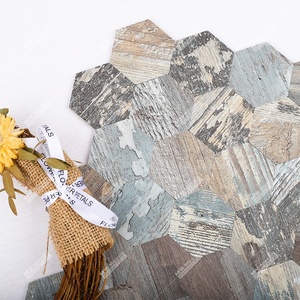 Film adhésif mural en plastique et vinyle, pour cuisine, hexagone en <span class=keywords><strong>Pvc</strong></span>, <span class=keywords><strong>carrelage</strong></span> de mosaïque pelée pour hôtel, Restaurant, café, toile de fond - Product Image 4