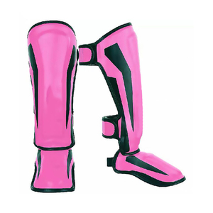 Équipement d'arts martiaux personnalisé de haute qualité kickboxing tibia bouclier de protection protège-tibia cou-de-pied en vrac en gros - Product Image 3