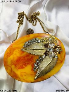 Exclusive Elegant Handmade Bridal Resin <b>Clutches</b> and Evening Bags by Craftstages International for Special Occasions - Product Image 5