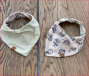 <b>muslin</b> drool bandana bibs - Product Image 2