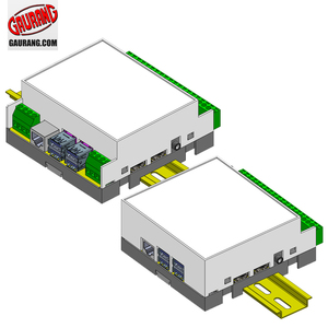 กล่องแยกอลูมิเนียมขนาดกะทัดรัดรางดินกล่องแยกกันน้ำใช้งานกลางแจ้ง IP54อินเดีย - Product Image 1