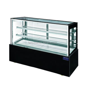 Vitrine pastelaria 2 metros Bolo Frigorífico freezer freezer comercial Showcase padaria exibição armário refrigerado para supermercado - Product Image 1