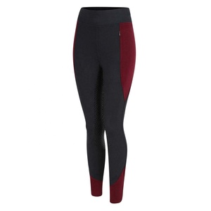 Leggings d'équitation pour femmes PIHA SPORT 2026 en Spandex/Polyester, design adhérent, antibactériens, respirants, longueur cheville, toutes tailles - Product Image 2