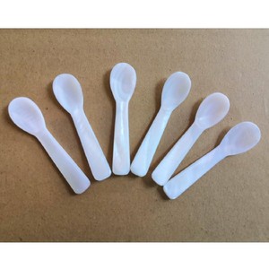 Whole sale seashell spoon, 100% natural mother of pearl spoon now on sale, non toxic spoons fom Vietnam - Product Image 3