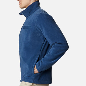 Chaqueta polar suave de colores personalizados de la mejor calidad para hombre Ropa de invierno para exteriores con cremallera completa Todas las tallas disponibles a precios mayoristas - Product Image 3