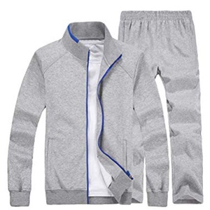 Sudadera de chándal ajustada personalizada para mujer, de 2 piezas traje deportivo, sudadera de manga larga informal activa y pantalones de chándal con cremallera, chándal para mujer - Product Image 1