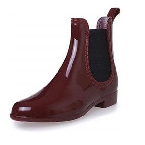 Stivali da <span class=keywords><strong>pioggia</strong></span> elastici da <span class=keywords><strong>donna</strong></span> <span class=keywords><strong>scarpe</strong></span> da <span class=keywords><strong>pioggia</strong></span> alla caviglia antiscivolo da <span class=keywords><strong>donna</strong></span> - Product Image 5