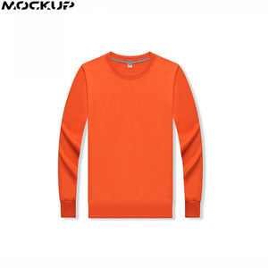 Customized <b>Navy</b> O-Neck Hoodie <b>Fleece</b> Cotton Sweatshirt Personalized Winter Heavy Plain Dyed Pullover - Product Image 4