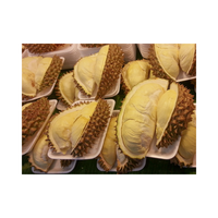 Versgevroren Mongthong/Ri 6 Durians Thailand AAA+ Graad 17kg Zoete Smaak 100% Pure Gele Natuurlijke Doos A4 Fruit Handel