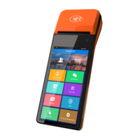 Terminal de point de vente mobile Android 10 de 6 pouces Système de point de vente tactile portable avec lecteur de carte 4G Station d'accueil USB Imprimante de point de vente Android de 6 pouces