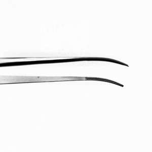 Pince à dissection DeBakey 6 ''pince à épiler incurvée 15 cm pince à tissu chirurgical pour pansement médical - Product Image 3