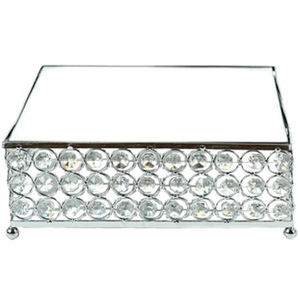 Soporte de pastel de diseño elegante, soporte de pastel de espejo superior y de metal, fabricante y exportador, soporte de pastel decorativo de metal personalizado - Product Image 2