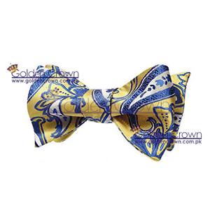 Conjunto de Corbata de Moño y Pañuelo de Bolsillo para Hombre, Diseño Floral Paisley, Jacquard, Mezcla de Seda, Pre-atada, Secado Rápido, para Ceremonias/Reuniones |   Corbatas GC - Product Image 4