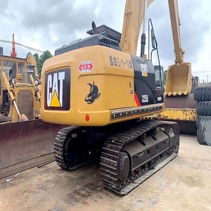 Excavadora de cadenas usada grande, modelo Cat 325D, excelente rendimiento de trabajo, excavadoras Caterpillar usadas en venta - Product Image 1