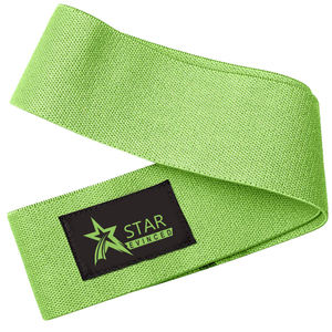 Custom Logo Fitness Booty & Glutes Hip Circle Breathable Cotton & Latex Resistance <b>Band</b> Set for Weight Lifting <b>Exercise</b> - Product Image 3