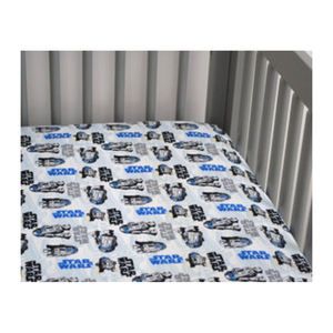 Drap-housse confortable pour lit de bébé en coton biologique OEM 100% draps de lit de bébé imperméables draps de lit de bébé - Product Image 1